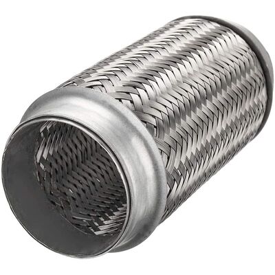 Tubo flexible del extractor del auto de 64 x de 90m m con el dispositivo de seguridad 444 + material 409L