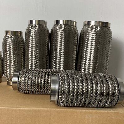 Tubo flexible del extractor auto de los SS con la extensión de la entrerrosca diámetro de 60 x de 80m m