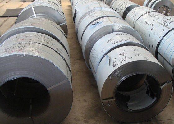 comprar Las tiras laminadas en caliente de la bobina del acero inoxidable del final No.1 610m m arrollan el diámetro interno fabricación en línea