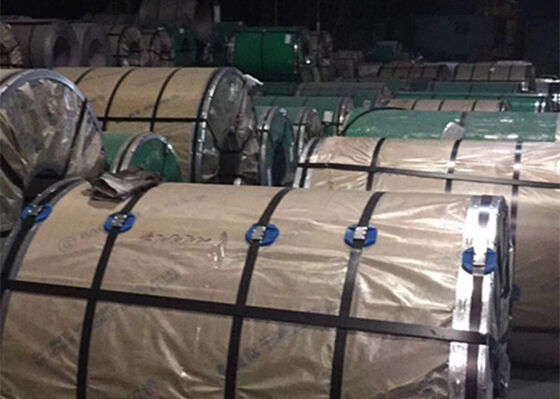 comprar ISO9001 tolerancia de acero en frío SS estándar de la bobina 15m m para el borde del molino fabricación en línea