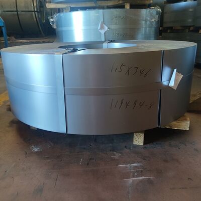 comprar ISO9001 tolerancia de acero en frío SS estándar de la bobina 15m m para el borde del molino Fabricación en línea