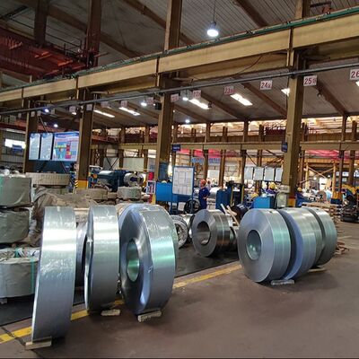 comprar tira de acero de la cuña de la identificación de la bobina de 610m m, tira de acero de la primavera del acero inoxidable del estándar de ISO Fabricación en línea