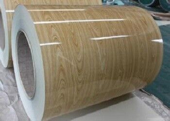 comprar Bobina pintada construcción de madera de la techumbre del metal del grano de 0.4M M fabricación en línea
