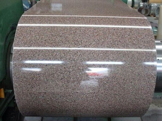 comprar 430 el modelo que veteaba PVDF pintó la bobina de acero fabricación en línea